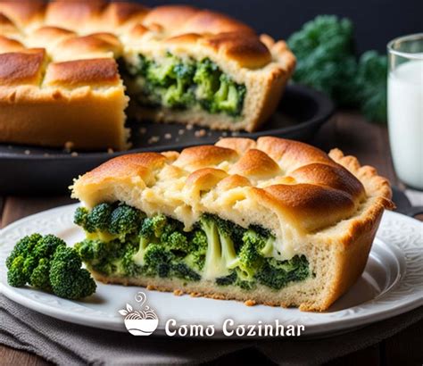 Torta De Brócolis Fácil Como Cozinhar