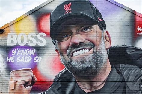 Photos Of Brilliant New Jurgen Klopp Mural Near Anfield Liverpool