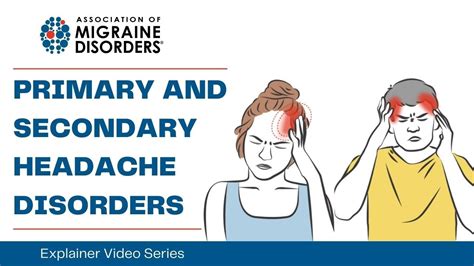 What Are Primary And Secondary Headaches Chapter 2 Headache Types Migraine Explainer Video