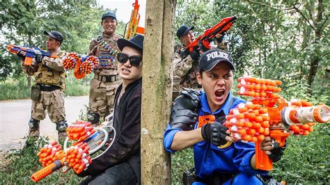 Ltt Game Nerf War Couple Warriors Seal X Nerf Guns Fight Pixel Boss