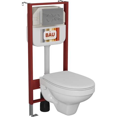 Комплект Bauedge BAU 6 в 1: рамная инсталляция BAU NEO 45 для ...