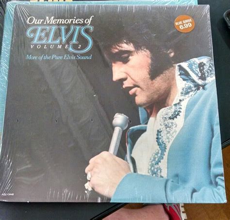 Elvis Presley Our Memories Of Elvis Volume 2 N Mint Rca Aql1 3448 D39 Ebay