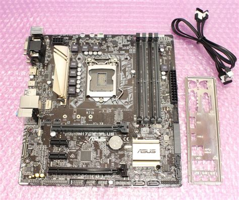 Yahoo オークション Asus H170m Plus Intel H170 Lga1151 Microatx