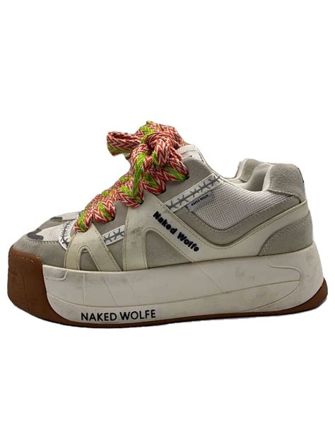 Yahoo オークション NAKED WOLFE ローカットスニーカー 43 WHT PO110