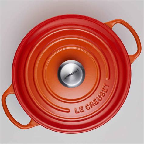 Le Creuset Gourmet Bräter Signature 30 cm rund Kirschrot 6 2 L 100349480