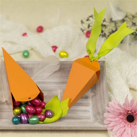 Schnelles DIY Ostergeschenk Karotte Aus Papier Basteln Mit Papier