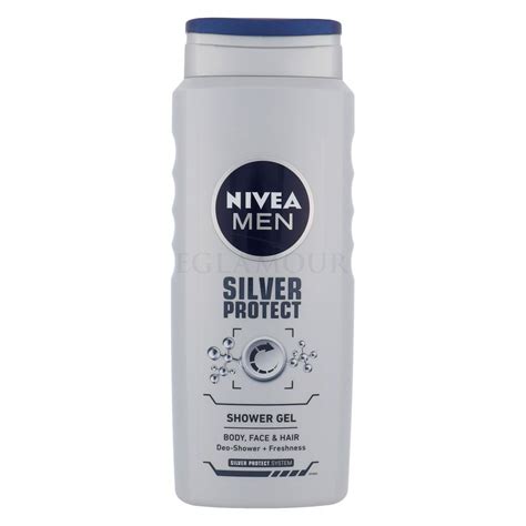 Nivea Men Silver Protect Żel pod prysznic dla mężczyzn 500 ml