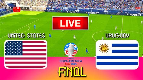 Usa Vs Uruguay Copa America 2024 Final Full Match All Goals Live Football Match Youtube