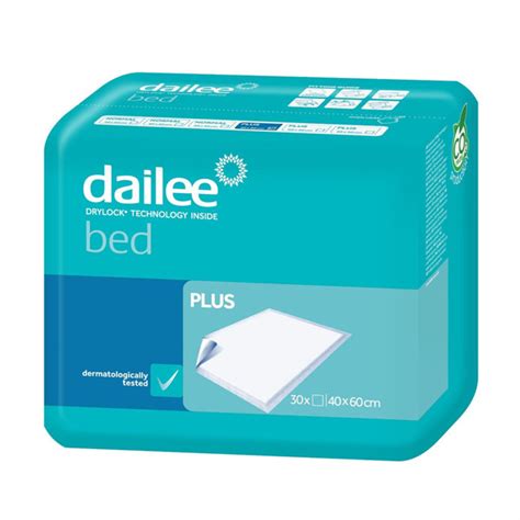 DAILEE BED PLUS paklotai 40x60cm 30vnt Gintarinė vaistinė