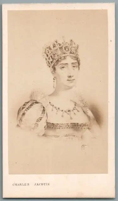 CDV JOSEPHINE DE BEAUHARNAIS EPOUSE NAPOLEON 1er IMPERATRICE PHOTO