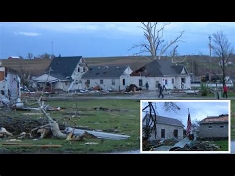 Wild Video Of Tornado Ravaged Minden After Storm Rips Through Iowa Town