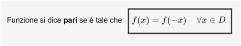 Funzione Pari E Dispari Definizione Ed Esempi Mondofisica