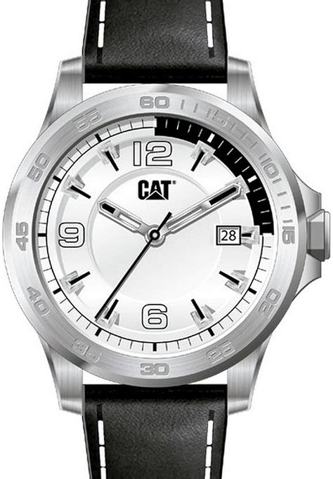 Reloj Caterpillar Boston 3HD Para Hombres 46mm Pulsera De Piel De