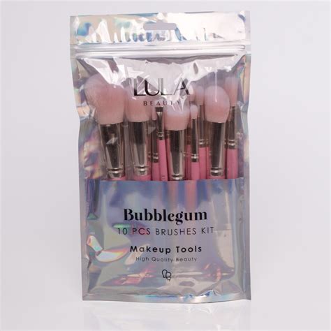 Kit De Brochas Bubblegum Lula X Kl Girly Maquillaje Makeup