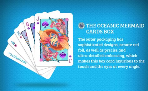 The Oceanic Mermaid Playing Cards Magic Sea Animal Card