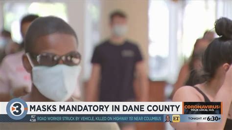 Dane Countys Mask Mandate Begins Youtube