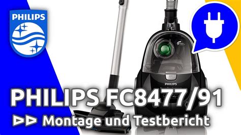 TEST Philips PowerPro Compact FC8477 91 Beutelloser Staubsauger Im