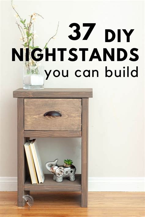 37 Easy And Chic DIY Nightstand Ideas You Can Build Anika S DIY Life