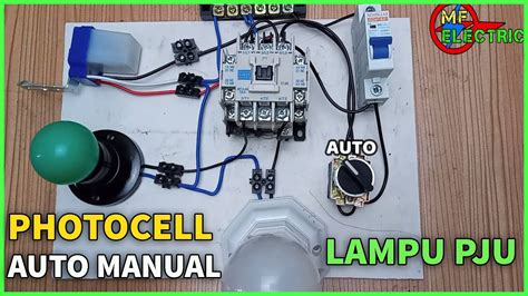 Cara Memasang Photocell Sensor Cahaya Untuk Pju Bisa Auto Manual