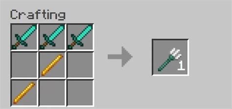 Craftable Trident Minecraft Data Pack