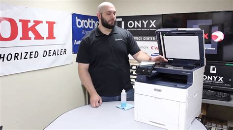 Xerox Workcenter 6515 Onyx Imaging Okc Printer Repair How To Clean The Scanner Glass Youtube