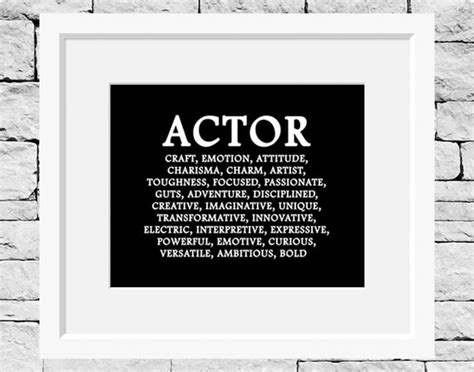 Actor Quote Actor Definition Theater Teacher Theater Decor