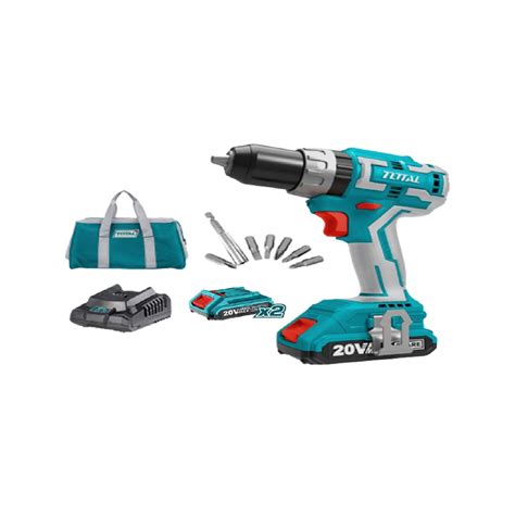 TOTAL TIDLI20608 20V Cordless Brushless Hammer Drill 195855