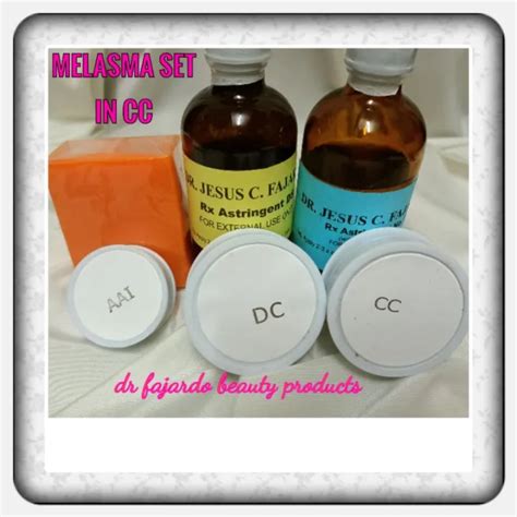 Dr Jesus Fajardo Melasma Set In Cc Opa Lazada Ph