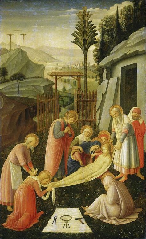 The Entombment Of Christ Painting By Fra Angelico Fine Art America