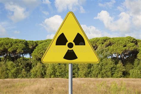 Danger Of Radioactive Contamination From RADON GAS Concept With