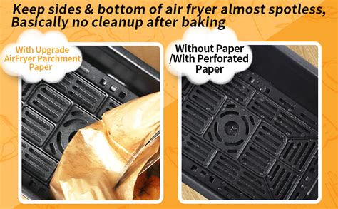 Backpapier F R Hei Luftfritteuse St Ck Backpapier Airfryer Air