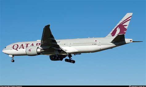 A7 BBD Qatar Airways Boeing 777 2DZLR Photo By Stephen Duquemin ID