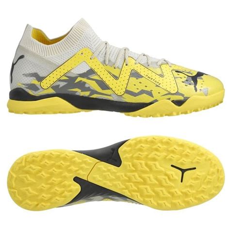 Puma Future Ultimate Cage Tt Voltage Yellow Blaze Wei Schwarz