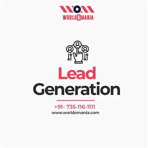 Worldomania Lead Generation Service In PAN India ID 26159089733