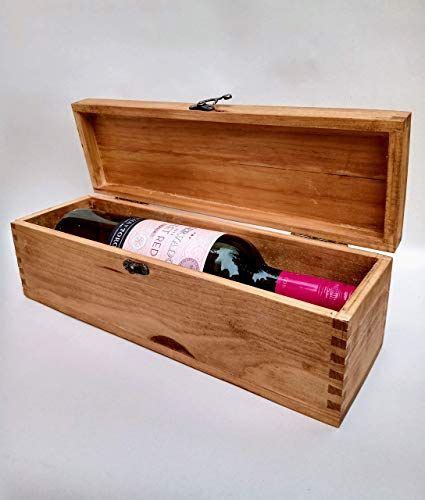 Caja De Madera Para Vino Caja De Madera Maciza Para Almacenamiento De