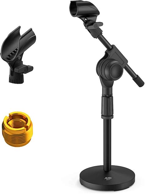 Amazon Moukey Boom Mic Stand Desk Adjustable Desktop Microphone