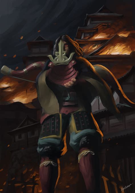 First Ever Post On Reddit I Made Some Genichiro Fanart R Sekiro