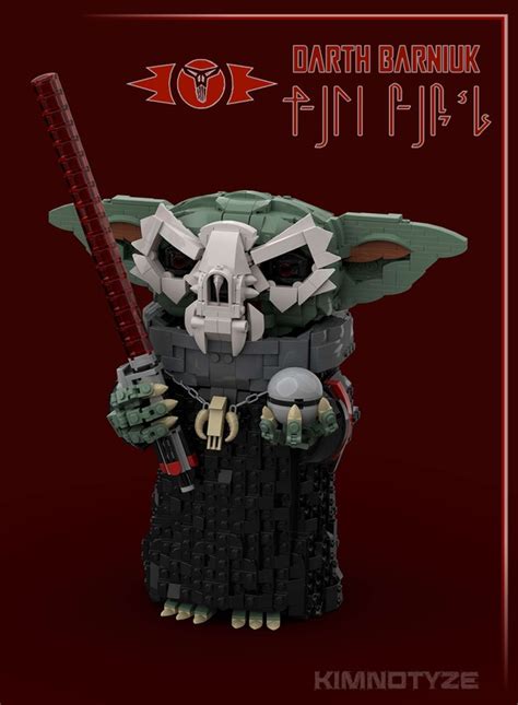 Lego Moc Grogu Sith Darth Barniuk The Dark Child By Kimnotyze