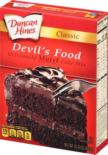 Duncan Hines Devil S Food Cake Mix Oz Fred Meyer