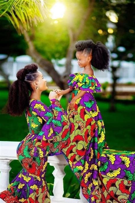 Must Have African Matching Mother And Daughter Set I Wear African