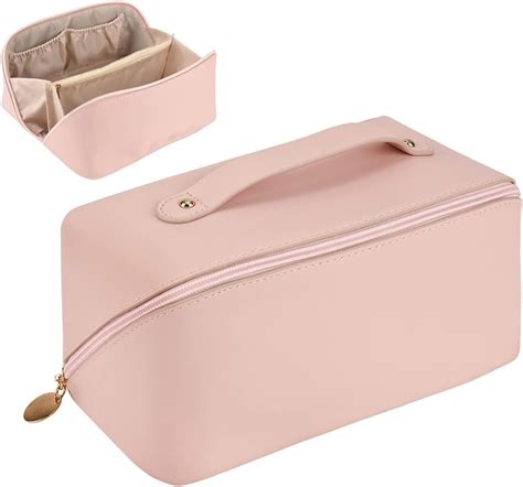 Portable Makeup Bag Large Capacity Travel Cosmetic Bag Collapsible