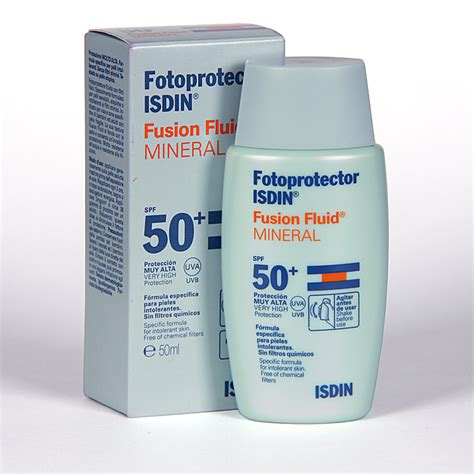 Isdin Fotoprotector Fusion Fluid Mineral Spf Ml Farmacia Juan