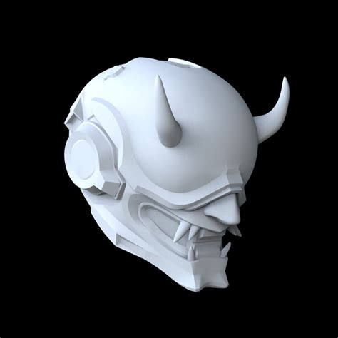 Halo Infinity Yokai Full Wearable Helmet 3D Model STL Etsy