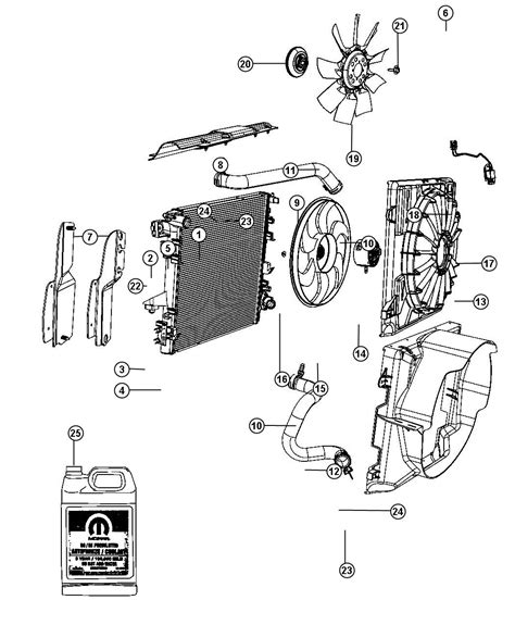 Jeep Wrangler Coolant Hose Diagram