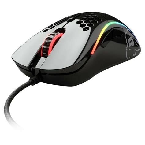 Glorious Model D RGB Gaming Mouse - Glossy Black Level Up