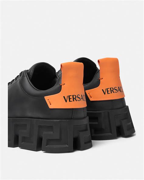 Versace Greca Labyrinth Sneakers For Men Official Website