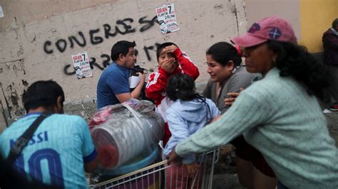 Photos Unrest In Peru After The Ouster Of Former President Pedro