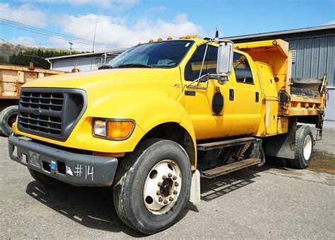 Allegany County Ny 2003 Ford F 750 Crew Cab Dump Truck Flickr