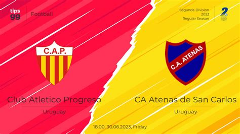 Club Atletico Progreso Vs Ca Atenas De San Carlos 30 06 2023 At Segunda Division 2023 Football