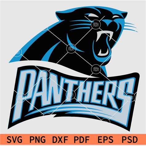 Panthers logo svg, Carolina Panthers Logo svg, Carolina Panthers SVG ...